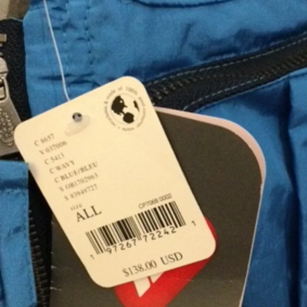 NWT Free People Blue outdoor utility walking running vest - Picture 7 of 7